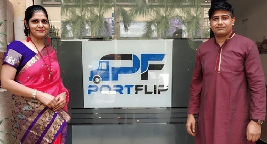 Portflip intra-city logistics startup showcasing innovative solutions for urban delivery and supply chain management.