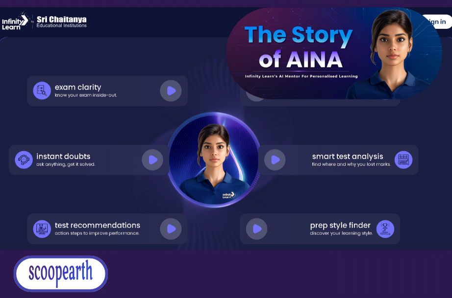 Infinity Learn launches AINA, India’s first voice-first AI-powered learning mentor to revolutionize exam preparation