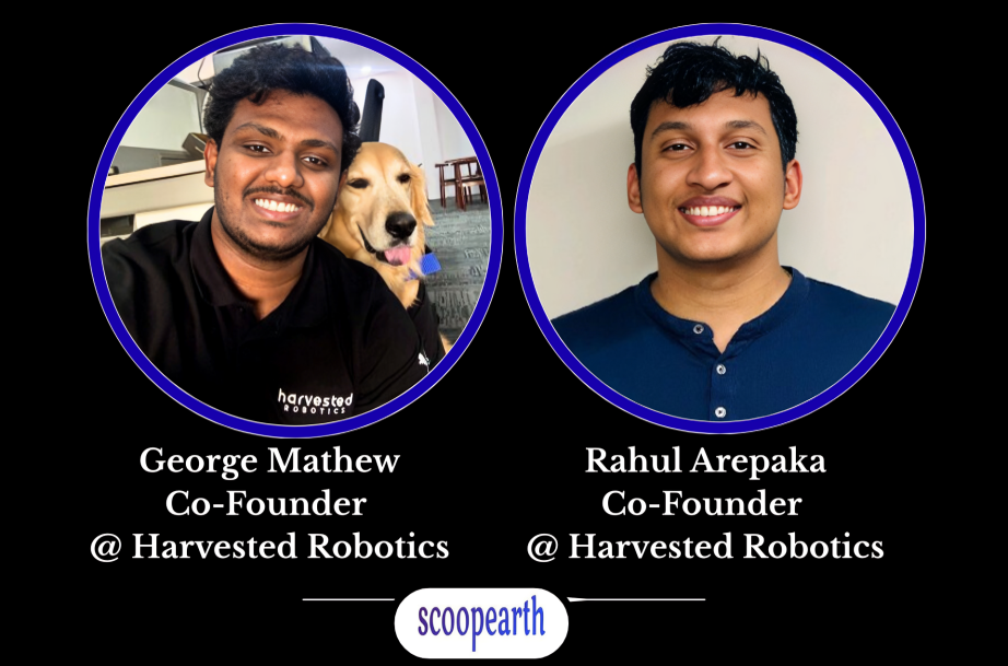 Rahul Arepaka and George Mathew, two 22-year-old engineers, have built Rakshak, India’s first AI-powered robot that uses lasers to eliminate weeds