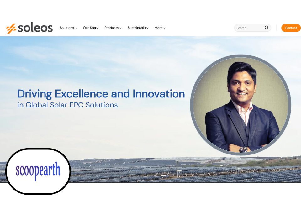 Soleos Solar Energy successfully raised ₹200 million in a funding round from Gujarat Ventures Finance