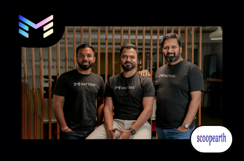 Matters.AI Raises ₹55 Crore Seed Co-Led by Kalaari Capital and Endiya Partners to Launch Bharat’s First AI Security Engineer