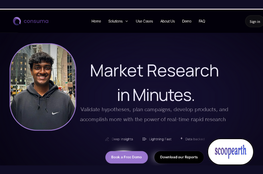 Consuma secured $1.3 million in a seed funding round led by the Equirus InnovateX Fund