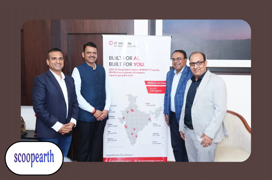 ST Telemedia Global Data Centres India has committed to invest ₹5,000 crore to enhance digital infrastructure in Maharashtra