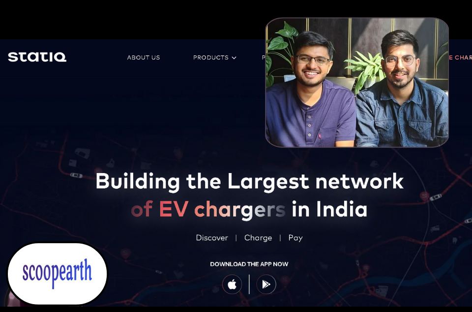 EV Charging Startup Statiq, an EV charging network startup, is aiming to raise $15–18 million