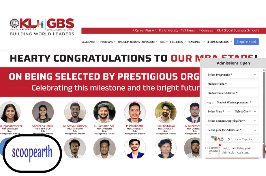 KLH GBS hosted ARTORIA 2025 to showcase a wide spectrum of creative and technical capabilities developed by the students