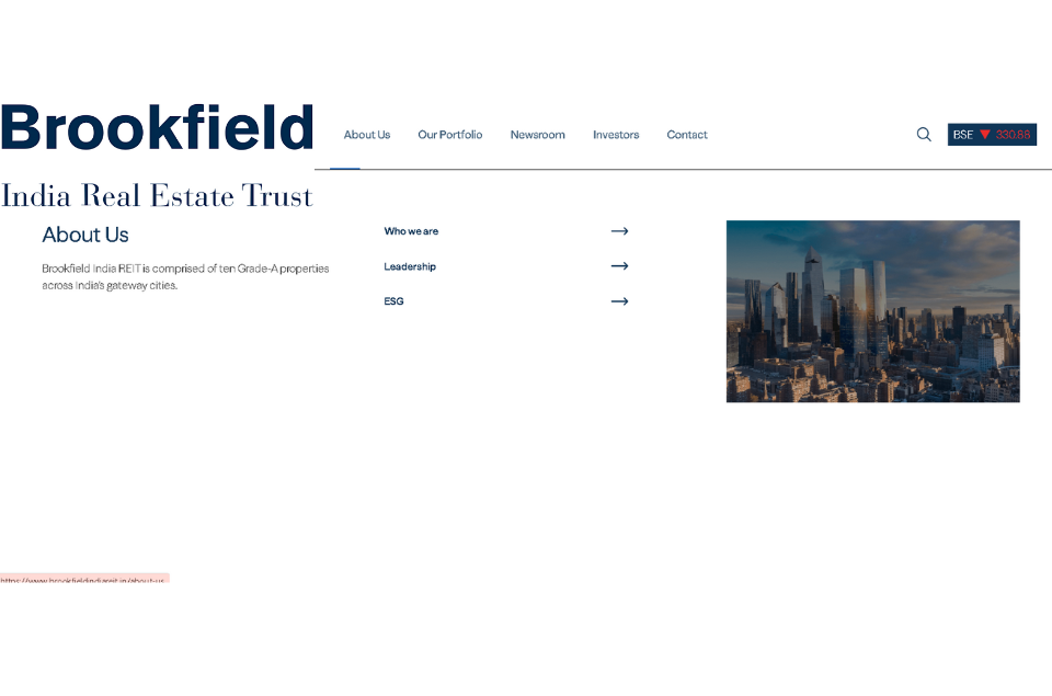 Brookfield India REIT secured ₹2,000 crore through its issuance of sustainability-linked bonds