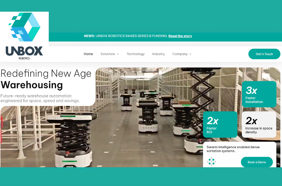 Unbox Robotics Draws $28M Backing to Scale Intralogistics Automation