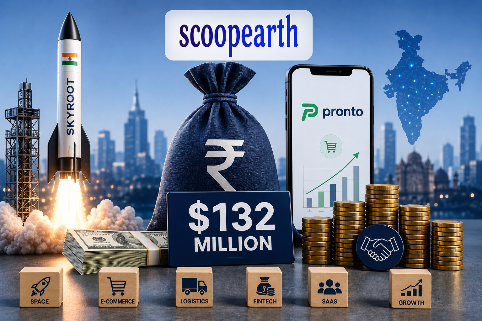 From Skyroot to Pronto, Indian startups secured $132 million in this week’s funding