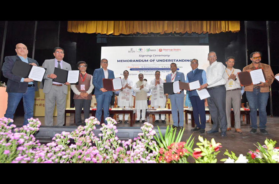 The National Entrepreneurs Empowerment Drive was launched by the government to strengthen entrepreneurship in rural India