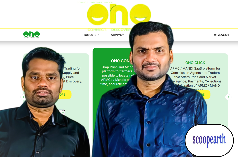 ONO secured $1.2 million in its pre-Series A funding round led by Aeravti Ventures