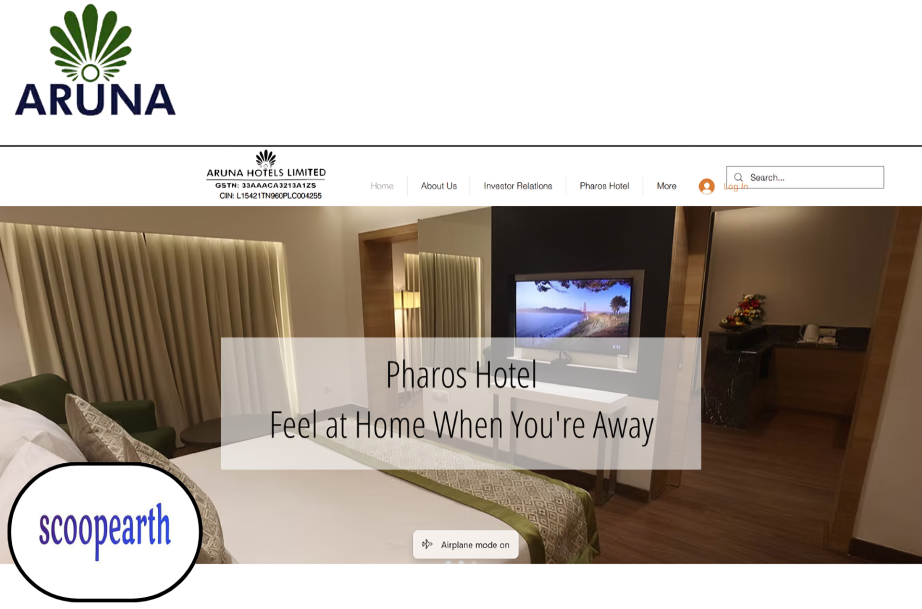 Aruna Hotels’ standalone financial results reported a decline in the net profit of 62.75% in the March 2026 quarter