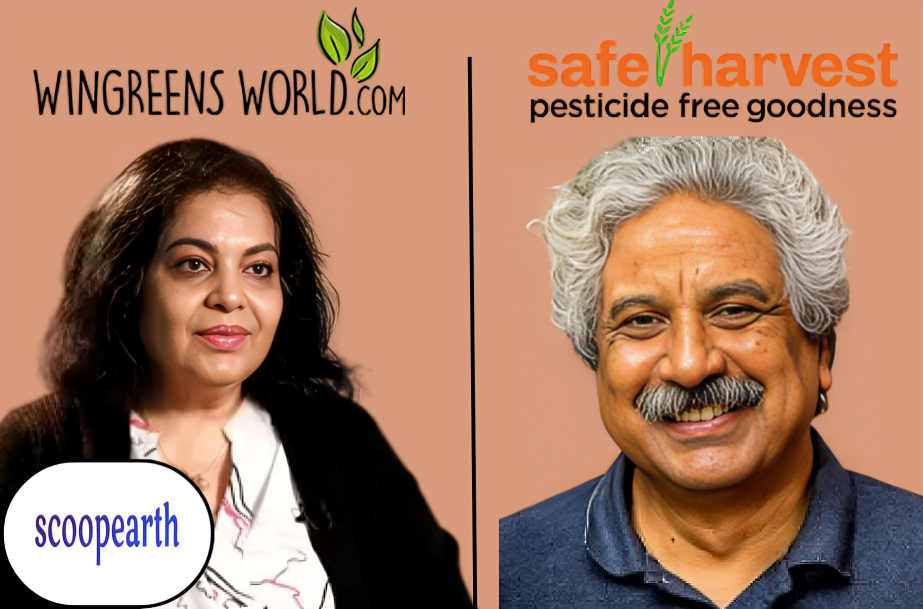 Wingreens acquired Safe Harvest and secured ₹120 crore in a Series D funding round led by Ashish Kacholia