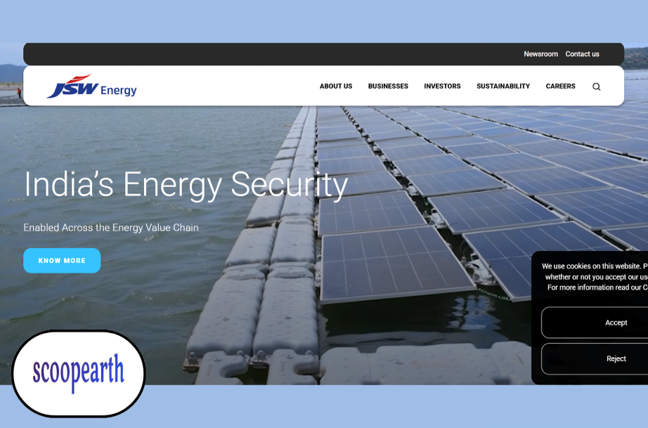 JSW Energy signed an agreement to acquire a 300 MW thermal power project in Chhattisgarh