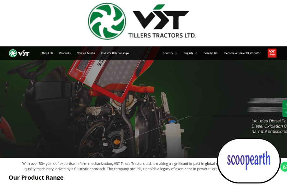 VST Tillers Tractors achieved 28% sales growth in May 2026