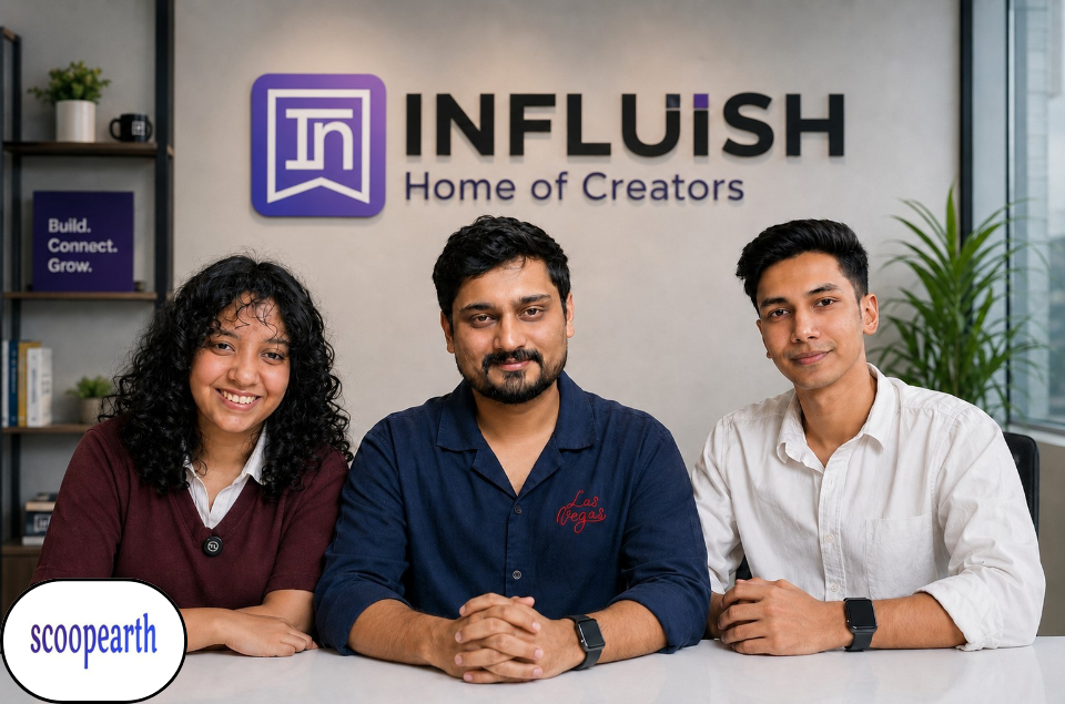 Creator Platform INFLUISH Raises Its Pre-Seed Funding Round at a ₹25 Cr Valuation to Scale India’s FirstHome for Creators. Targets Rs. 100 crore ARR by December 2027.