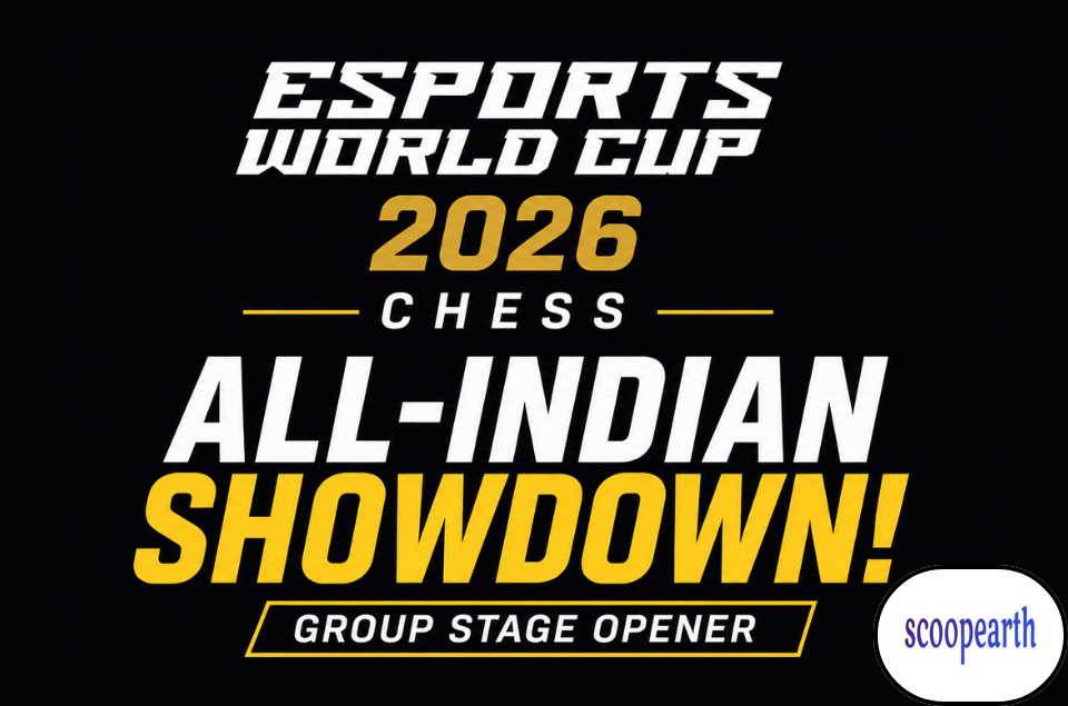 Chess at Esports World Cup 2026: Grandmasters Arjun Erigaisi and Nihal Sarin set to face off in all-Indian Group Stage opener