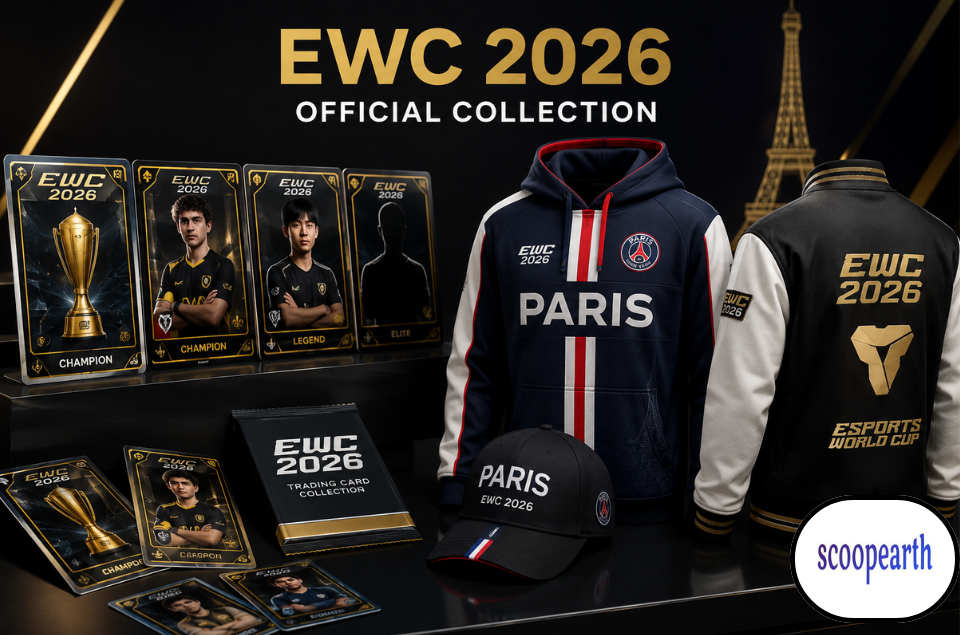 EWC 2026 reveals official Trading Card Collection, Paris Apparel Collection and Player Jackets, bringing new traditions to esports
